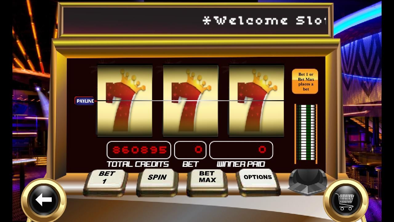 Online casino slot machine